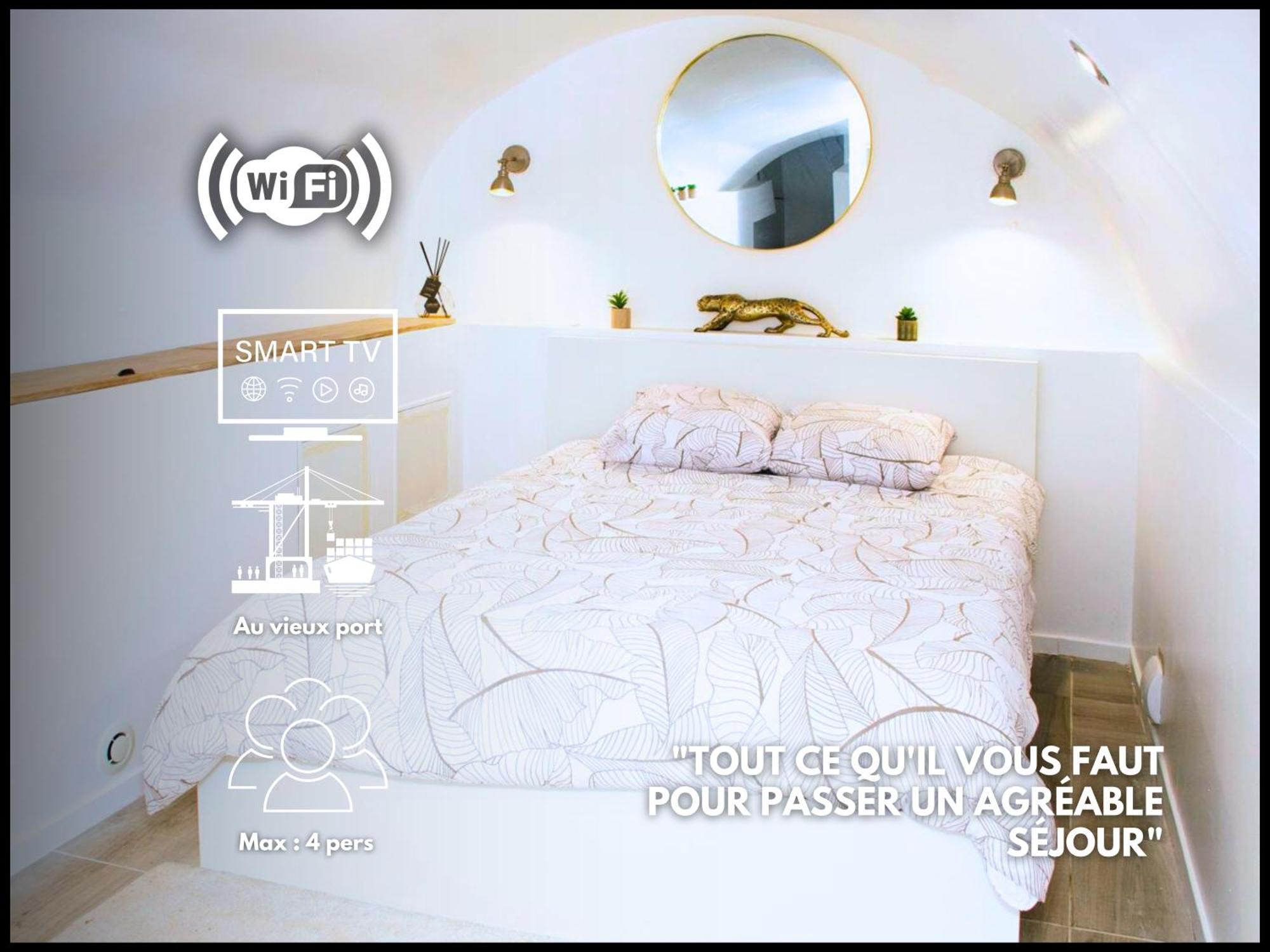 La Calade Enchantee Pour 4 Marseille Bagian luar foto